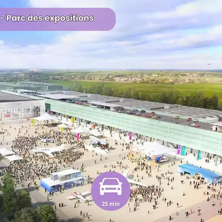 Quietude - Clim - Parking - Fibre شقة