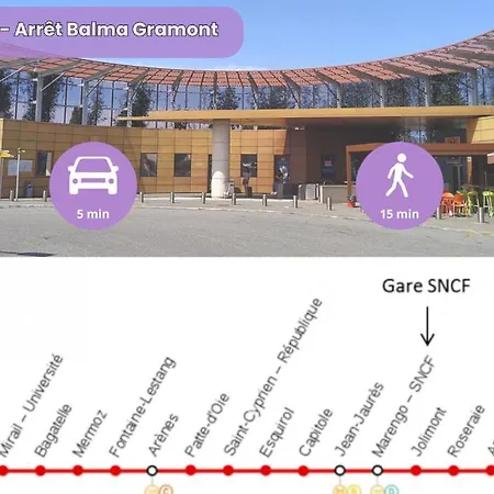 Quietude - Clim - Parking - Fibre Apartmán