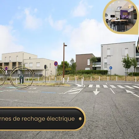 Quietude - Clim - Parking - Fibre 公寓 *