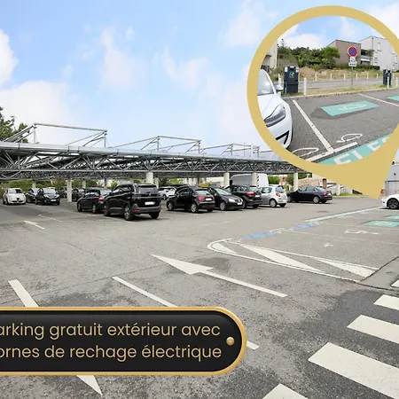 Quietude - Clim - Parking - Fibre 公寓 *