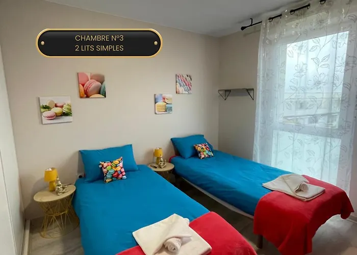 Quietude - Clim - Parking - Fibre Appartement